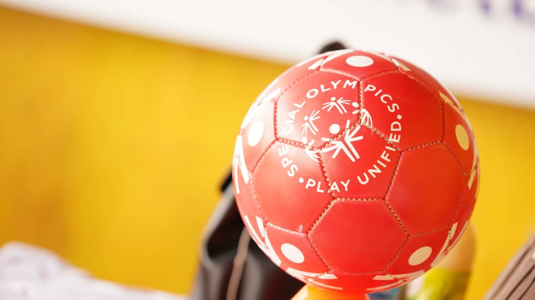 Special Olympics South Sudan football training